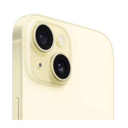 Смартфон Apple iPhone 15 256 ГБ, nano SIM + eSIM, желтый